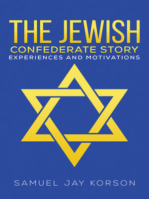cover image of The Jewish Confederate Story